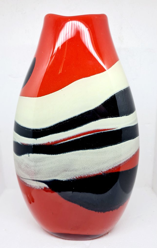 "Giant" 31 cm vase - Gesigneer - Βάζο - Γυαλί #1.0