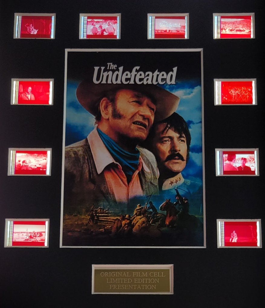 The Undefeated - Framed Film Cell Display with COA #3.2
