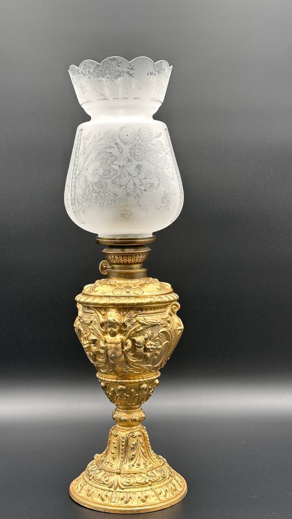 R. Ditmar - Öljylamppu - Pronssattu #1.0