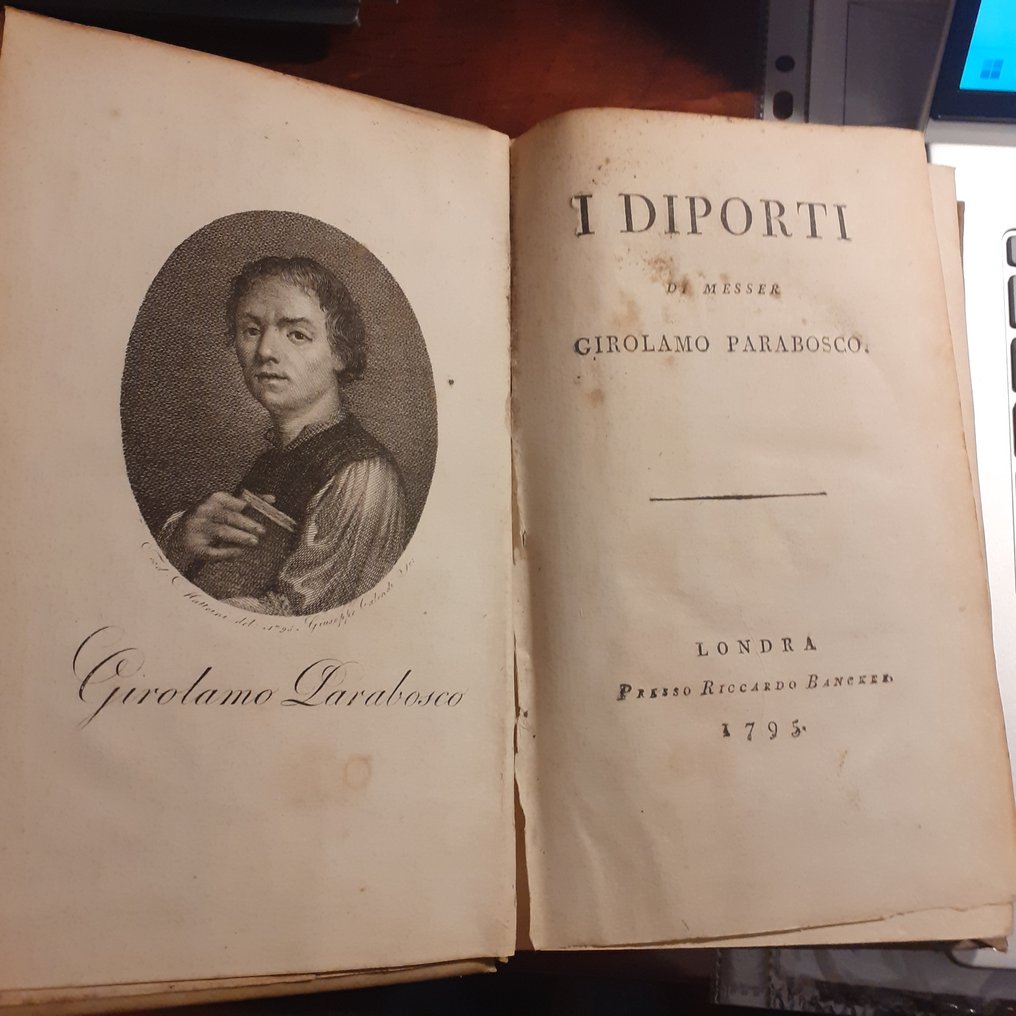 Girolamo Parabosco - I diporti - 1795 #1.0