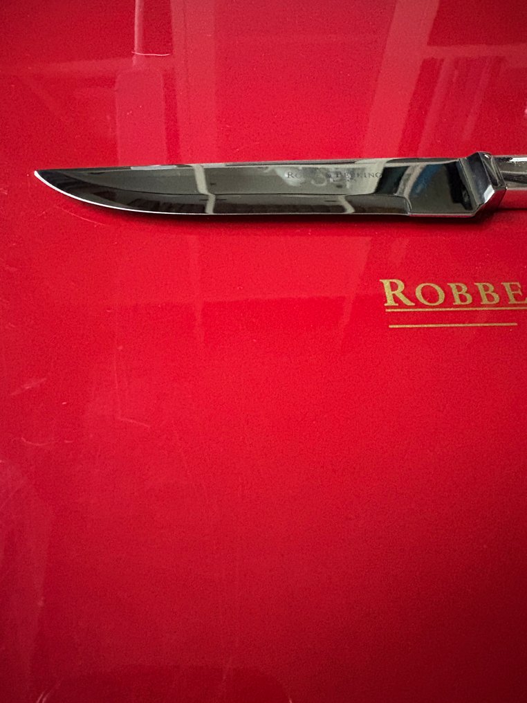 Robbe & Berking, Modell: Alta 150g hartversilbert - Cutlery set (8) - Silverplated - steak knife #1.0