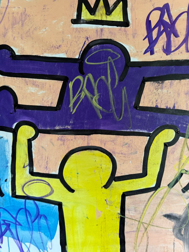 Freda People - Basquiat X Haring XL #2.1