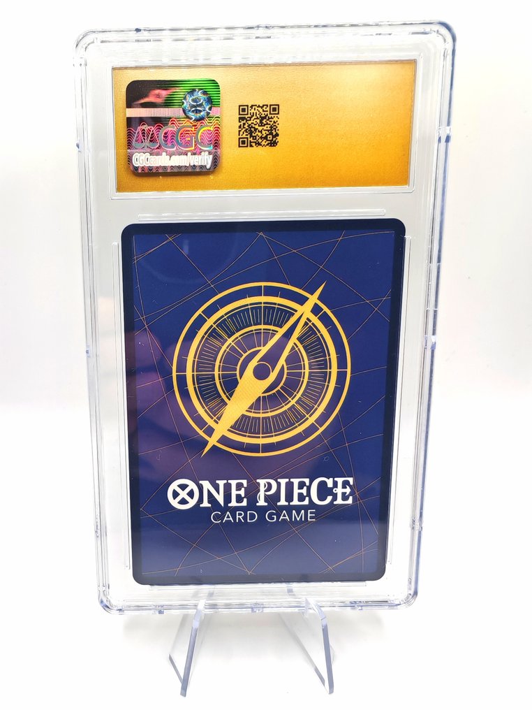 Bandai Graded card - One Piece - Monkey D. Luffy Manga rare OP05-119 Pop 7 ! - CGC Pristine 10 #3.2