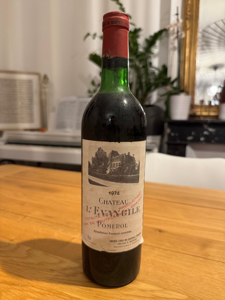 1974 Chateau l'Evangile - 波美侯 - 2 瓶 (0.75L) #2.1