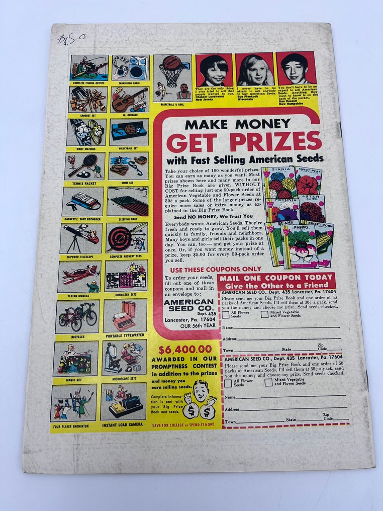 Swamp Thing #10 - Signed by Bernie Wrightson - 1 Signed comic - EO - 1974 #1.0