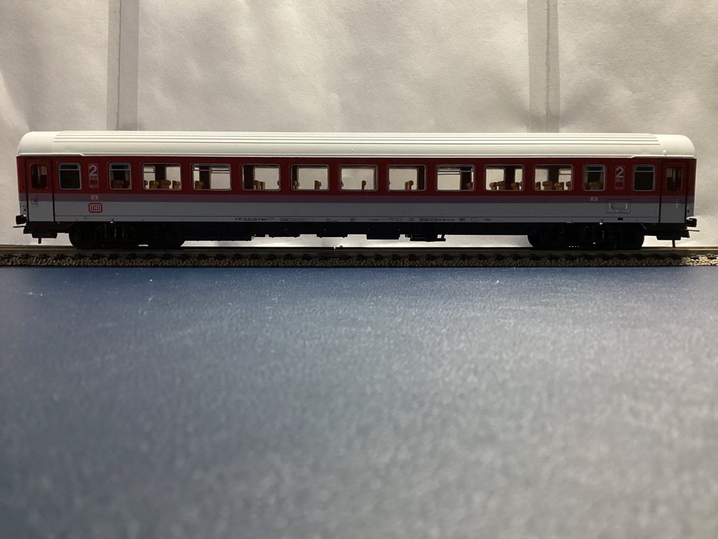 Roco H0 - 44780/44782 - Carrozza passeggeri di modellini di treni (2) - 2 carrozze per passeggeri - DB #2.1