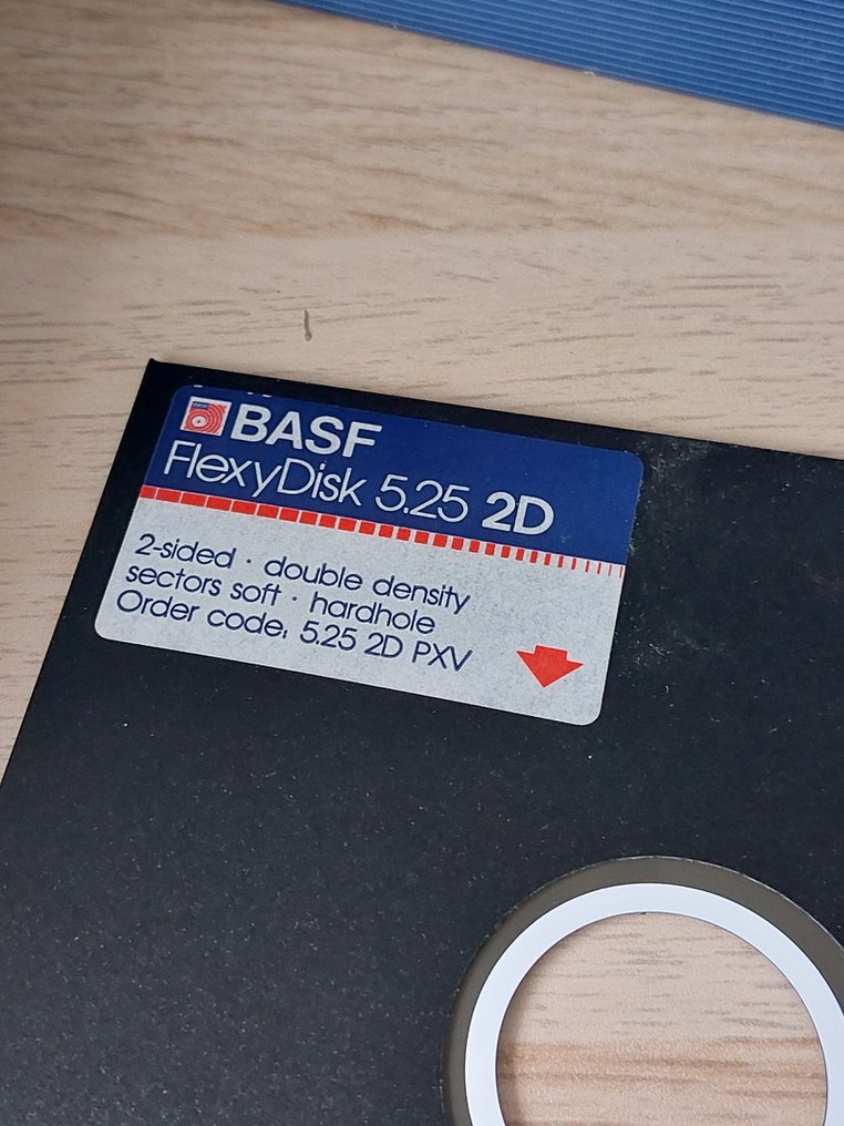 BASF FD 5.25 2D - Programas de computador (10) - Na caixa original #4.3