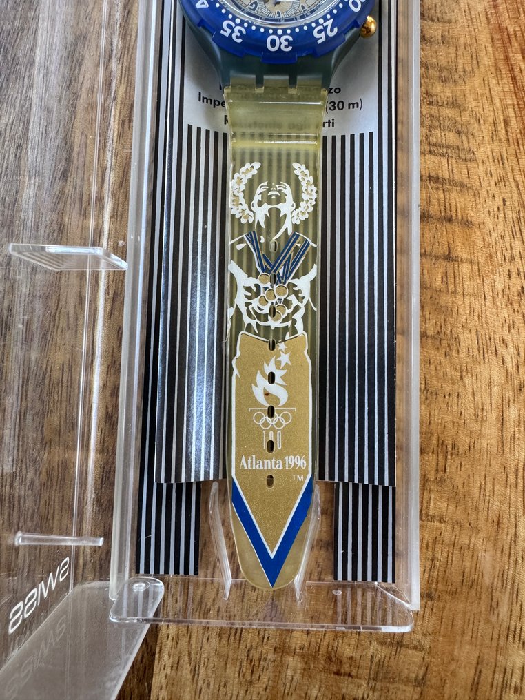 Swatch Aquachrono - "NIKIPHOROS" - SBZ102 - Olympic Games - 1996 - Watch  #3.2