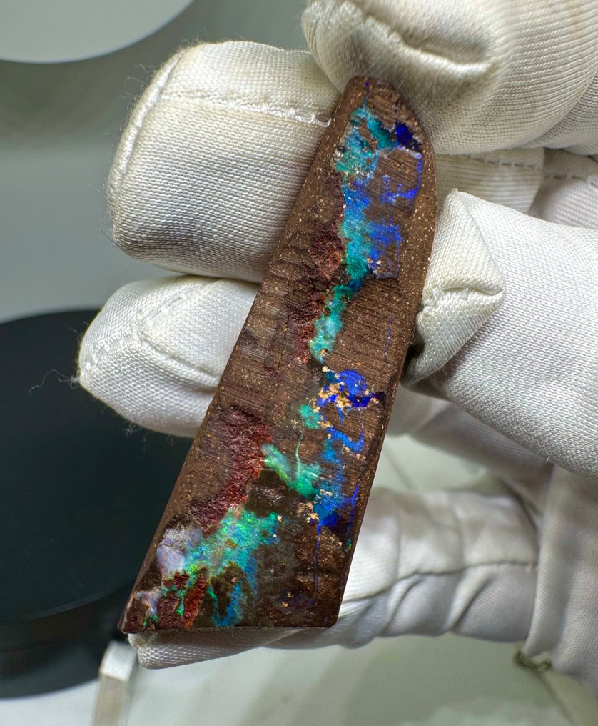 Opal Cabochon - Height: 49 mm - Width: 18 mm- 14.55 g - (1) #2.1