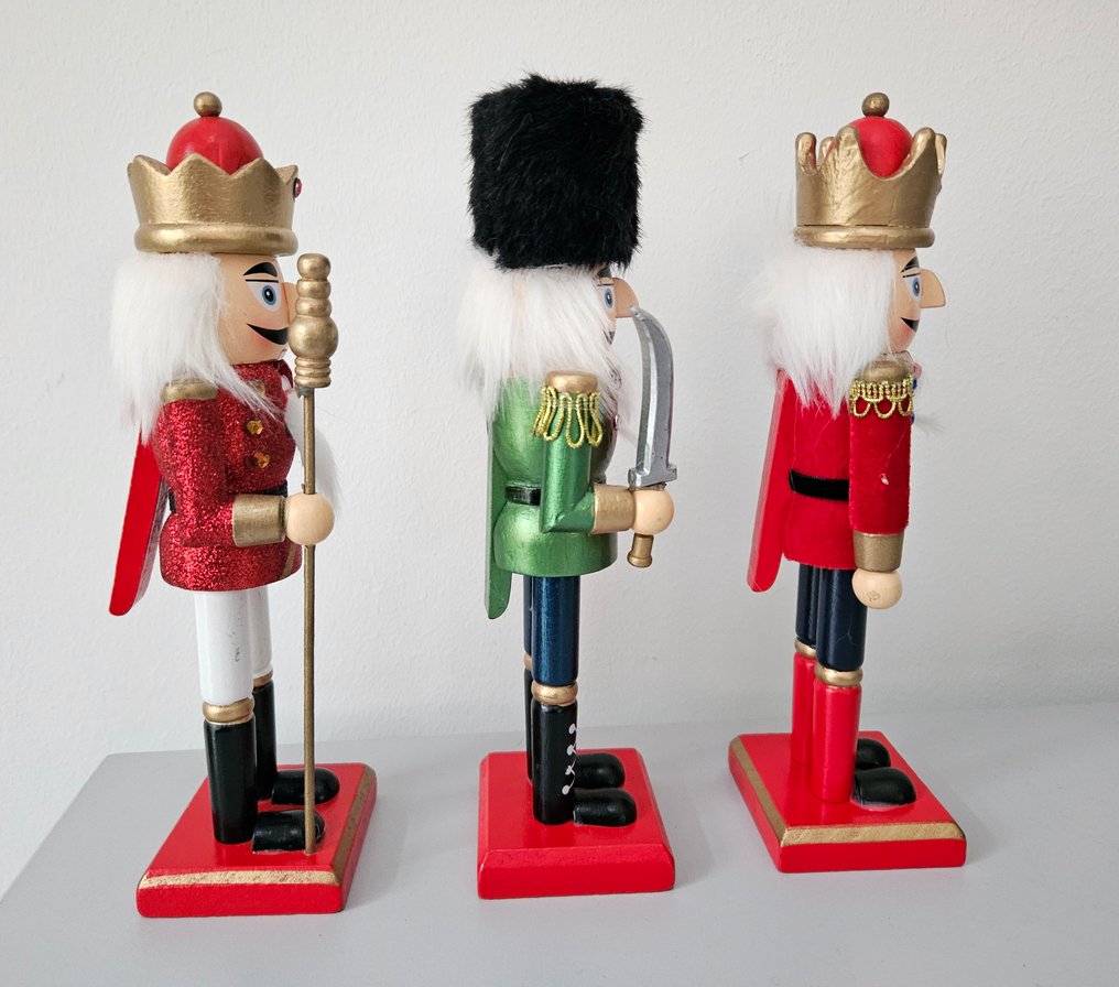 Nøddeknækker (3) - Nutcracker, julefigurer, jul - Træ #1.0