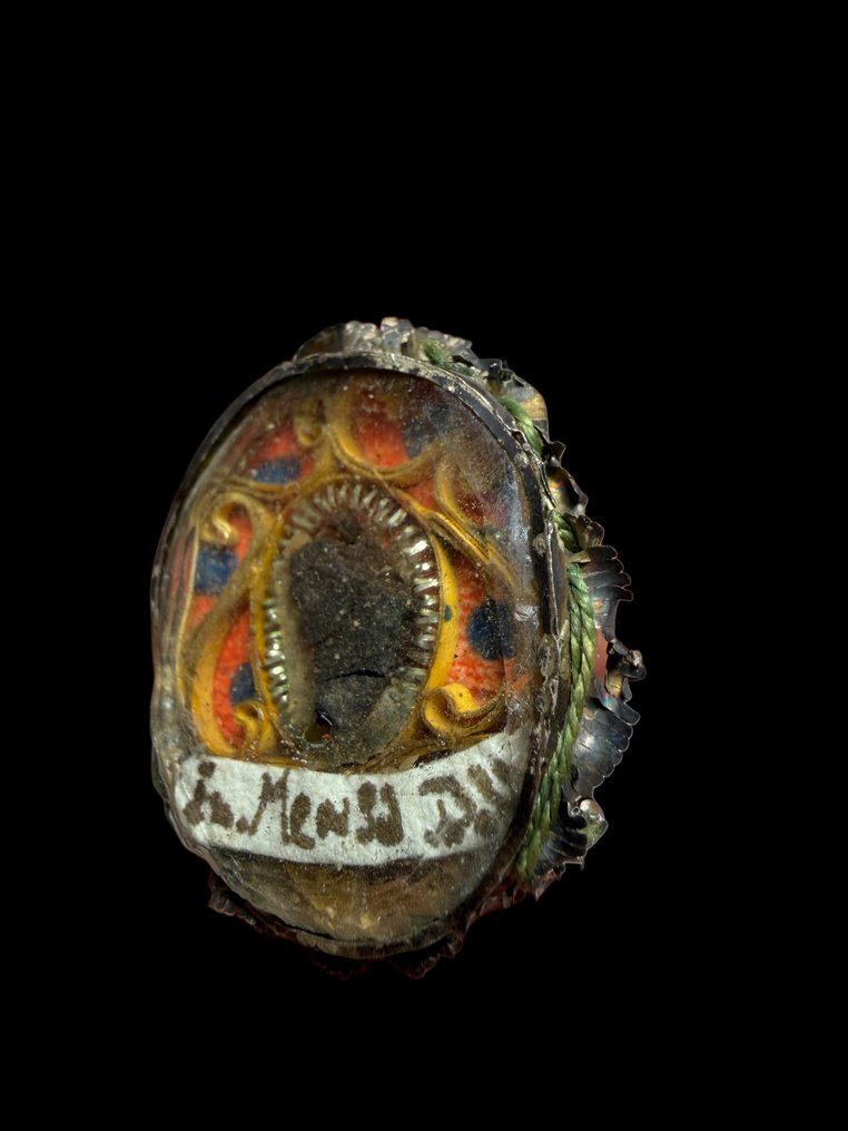  Reliquary - .900 silver - 1700-1750 - Former Mensa D.N.J.C.  #2.1