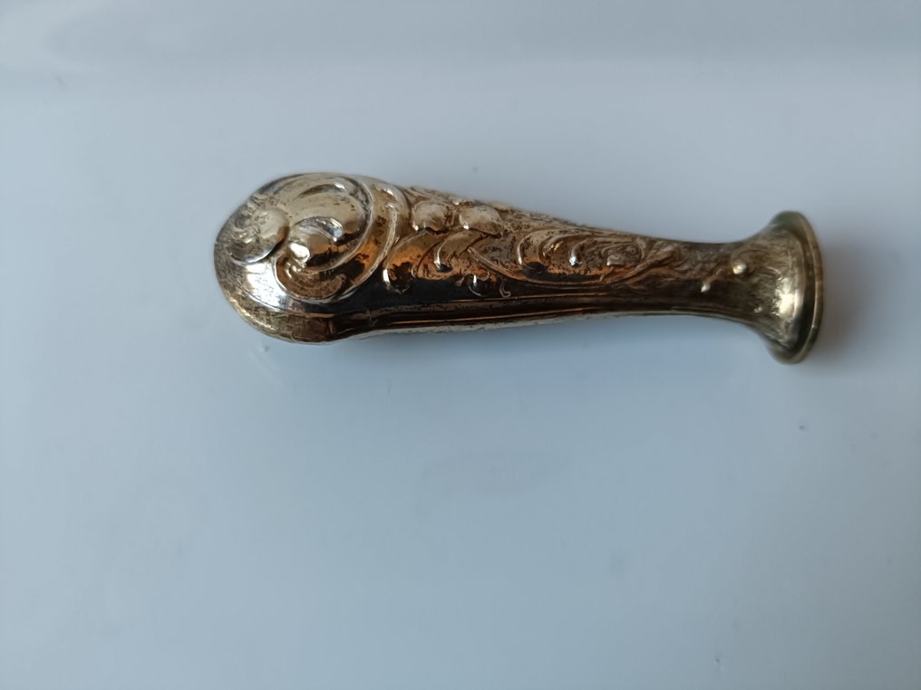 Ταχυδρομική σφραγίδα - Με κερί λάκα - Ασήμι 800. Χρυσόσκονη σε Vermel. - Ιταλία #3.2