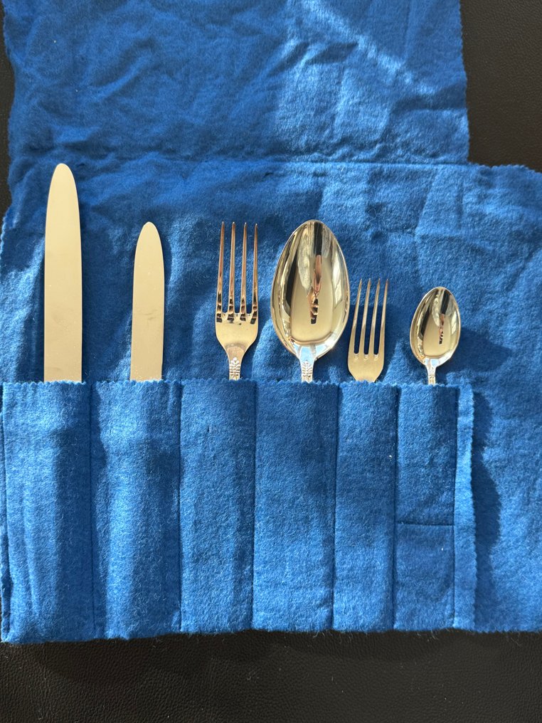 12件餐具套裝 (74) - 帝国 - .800 銀 #3.2