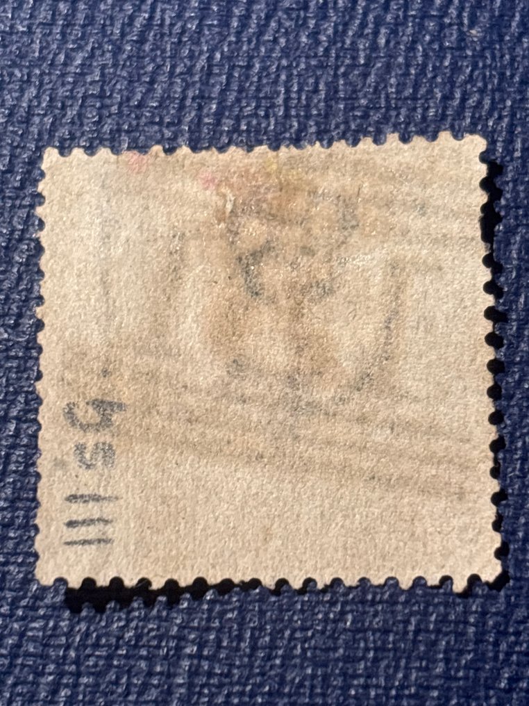 Iso-Britannia 1865 - Victoria no 30 YT, 111 SG, fil. fleurs, cote 325€ #2.1