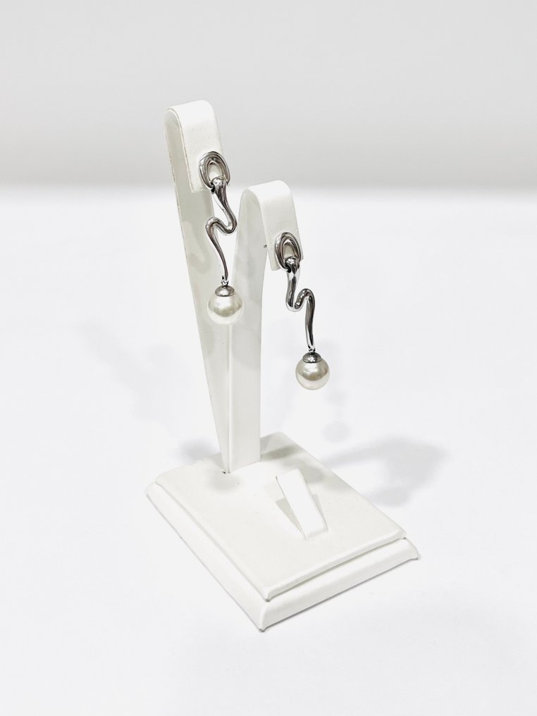 没有保留价 - 耳环 银 珍珠 #1.0