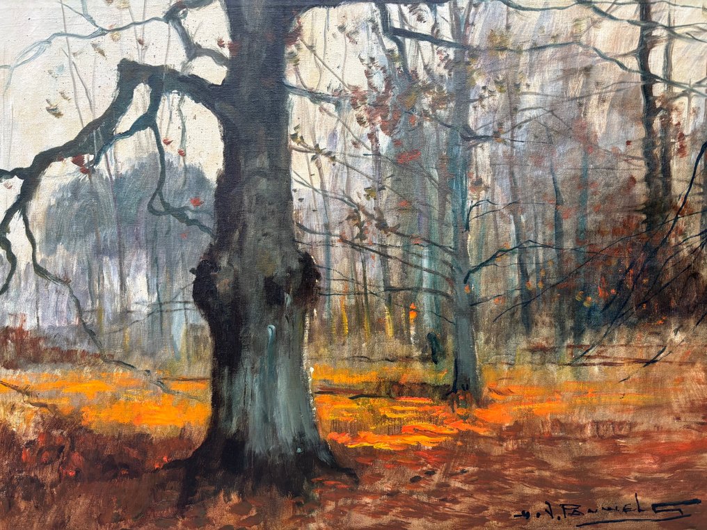 Henri Joseph Pauwels (1903-1983) - Bos in de herfst #1.0