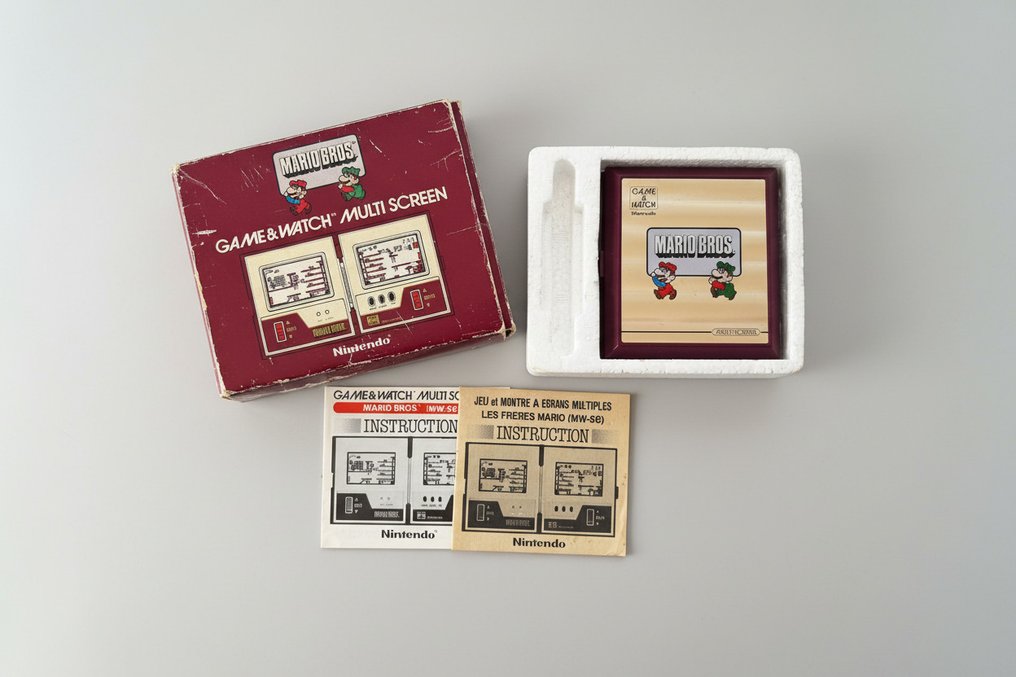 Nintendo - Game & Watch - Multi Screen - Mario Bros. (MW-56) – Complete in Box – 1983 - Φορητή κονσόλα παιχνιδιών - Στην αρχική του συσκευασία #3.2