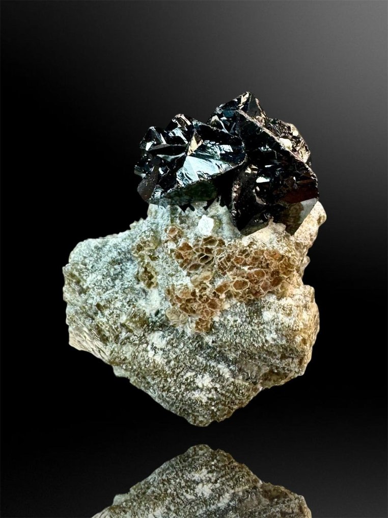 Cassiterit Mineralsamling - Höjd: 2.5 cm - Bredd: 2.2 cm- 30 g - (1) #1.0