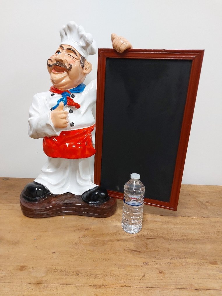 Statue, 64 cm high cook of baker - 64 cm - polyresin #3.2