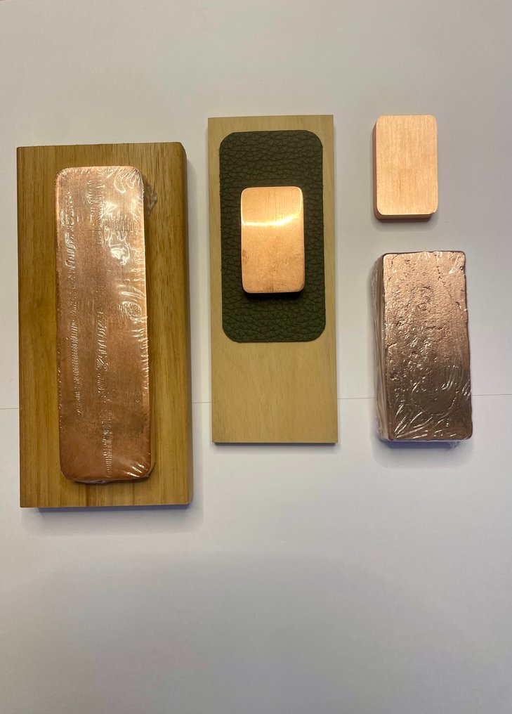 1,2 kilograms - Ouro .999 - Copper - Fonderie Heracles - France - Selado e com certificado  (Sem preço de reserva) #2.1