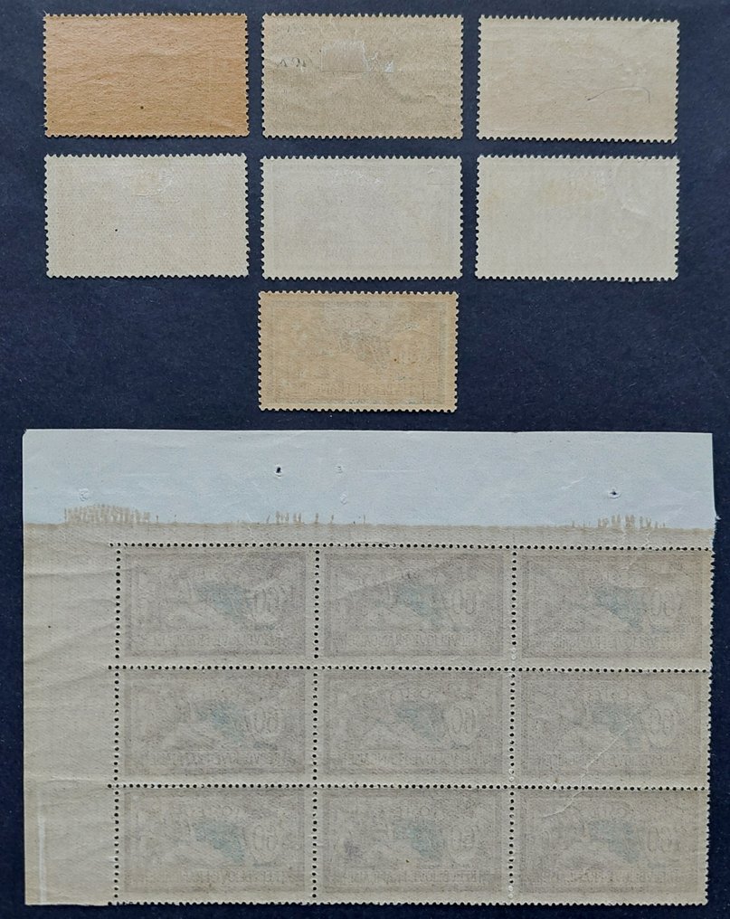 法国  - Merson，一套邮票 #1.0