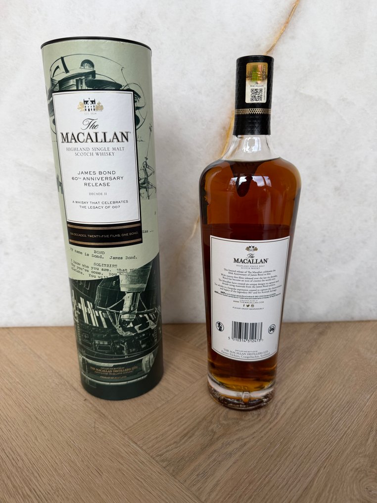 Macallan James Bond 60th Anniversary Decade II  - 70厘升 #1.0