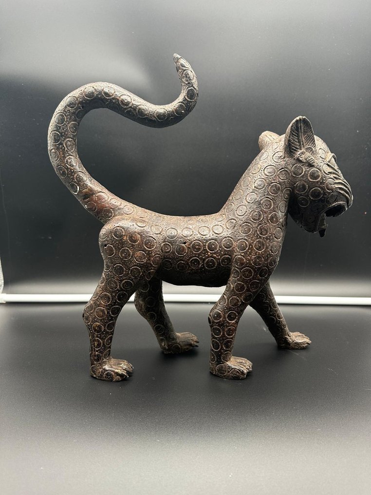 Lionpard en Bronze - Statue - Afrika  (Ingen mindstepris) #1.0