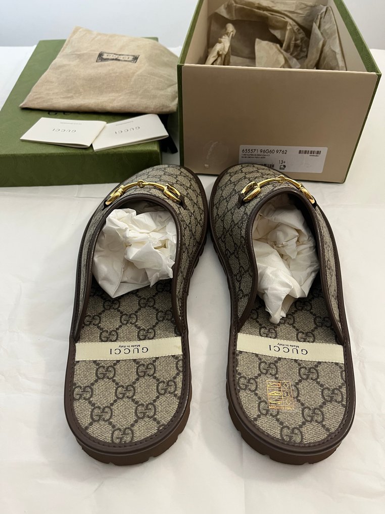 Gucci - 穆勒鞋 - 尺寸: EU 47 - 带盒的新品 #2.1