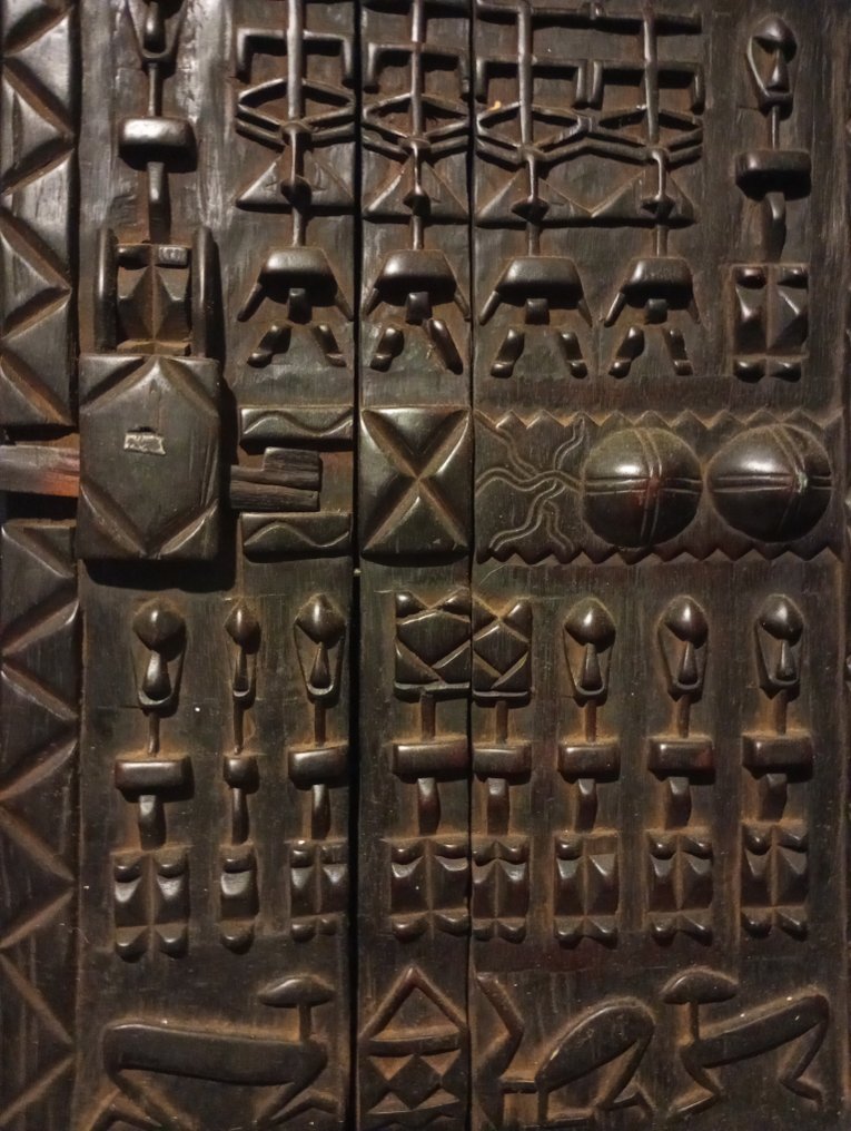 Αφρικανική πόρτα αποθήκης. - Dogon - Μάλι  (χωρίς τιμή ασφαλείας) #3.2