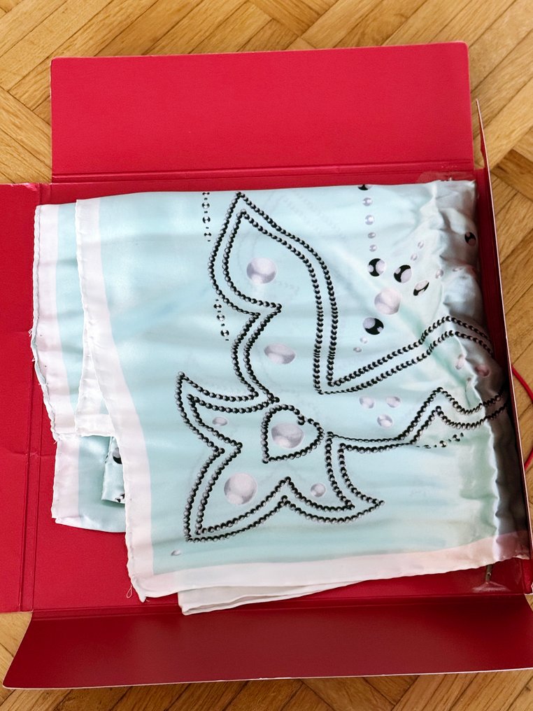 Escada - Seidenquadrat 90x90 cm Charmeuse-Seide - Sciarpa #1.0