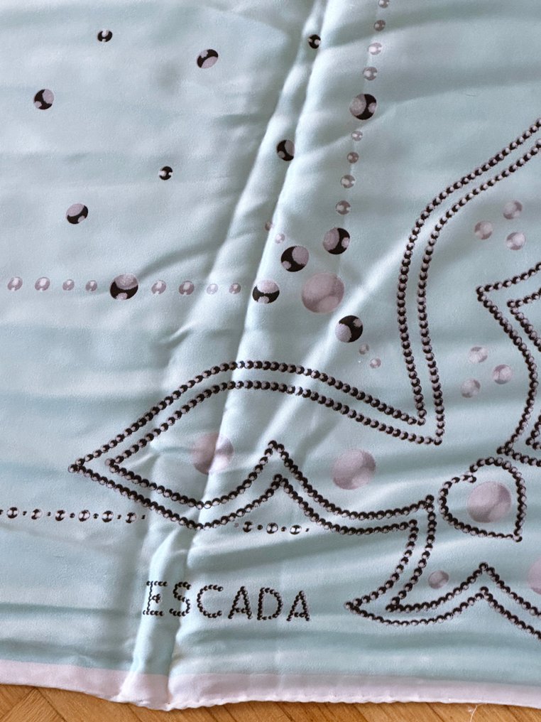 Escada - Seidenquadrat 90x90 cm Charmeuse-Seide - Sciarpa #3.2