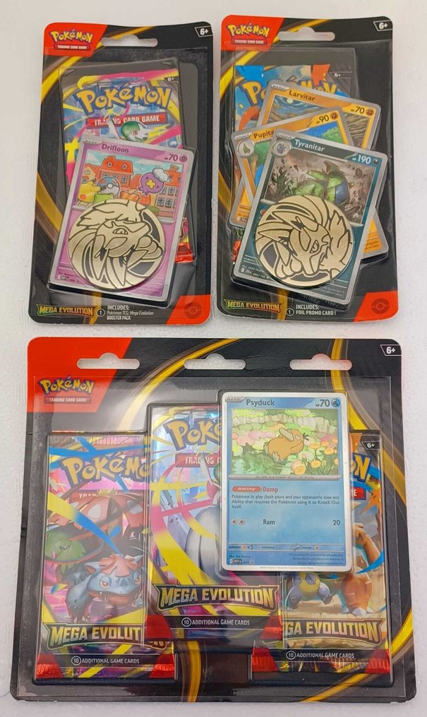 Pokémon - 3 Blister pack - Mega Evolution - Various sets #1.0