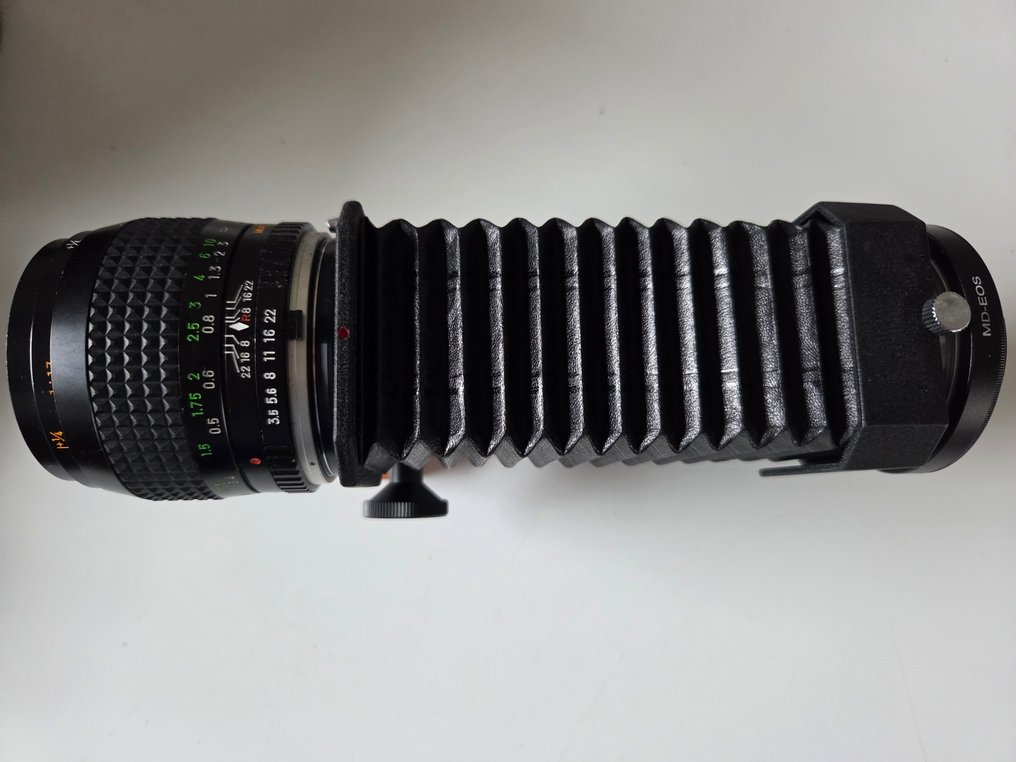 Canon, Minolta MC macro rokkor-QF 3.5 50mm + balg + adapter MD-EOS Φακός φωτογραφικής μηχανής #3.2