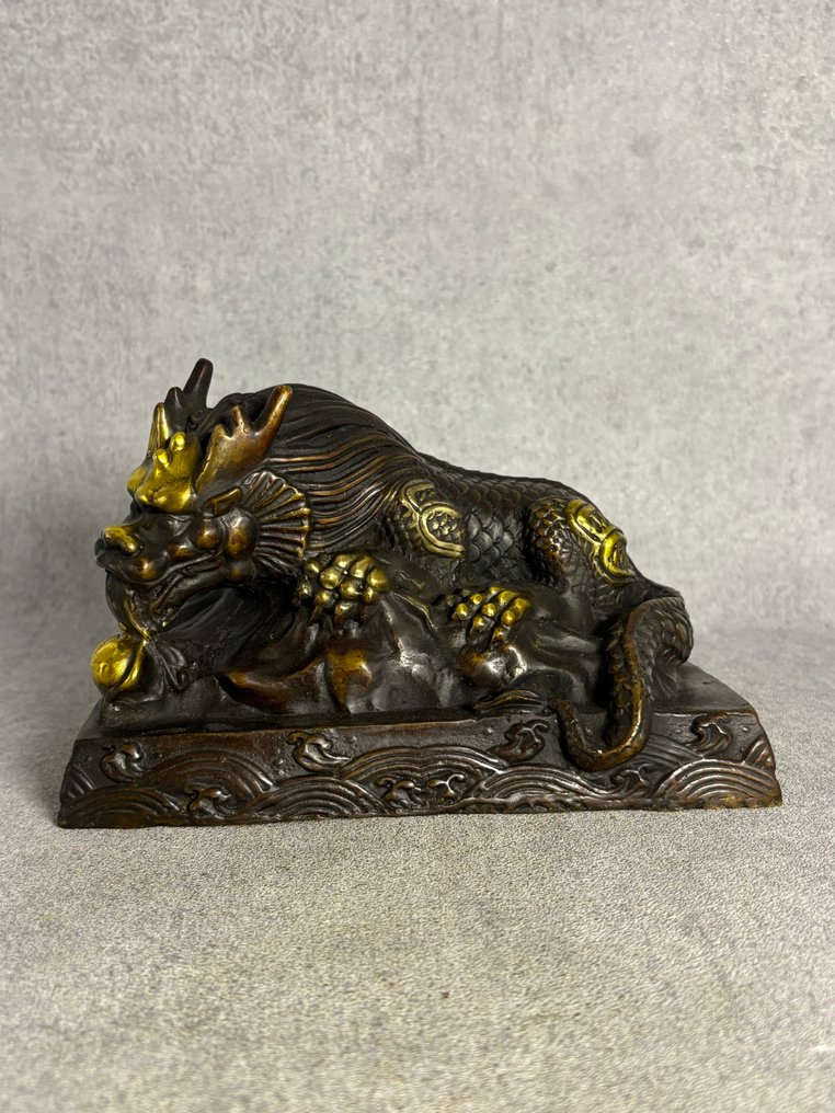 Large statue, dragon - Bronze - China - Late 20th century #3.2