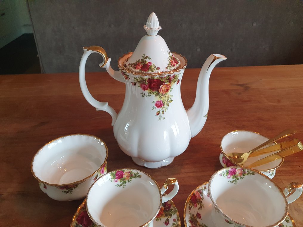 Royal Albert - Σερβίτσιο τραπεζιού (10) - Πορσελάνη, Χρυσός - Ανταλλακτικά #1.0