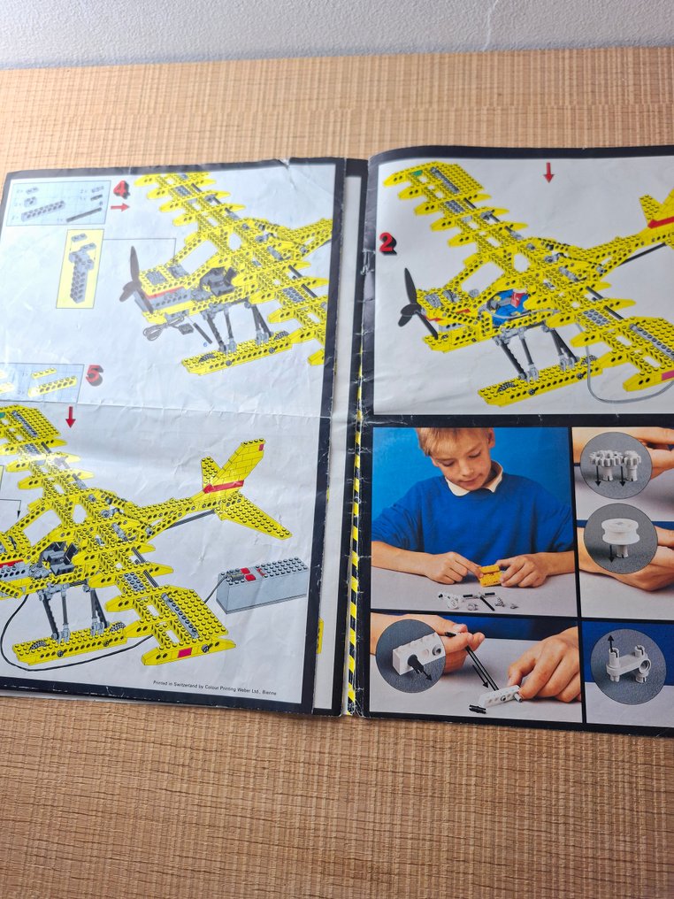 Lego Set - 8855 - Technic - LEGO Technic 8855 Prop Plane #4.3