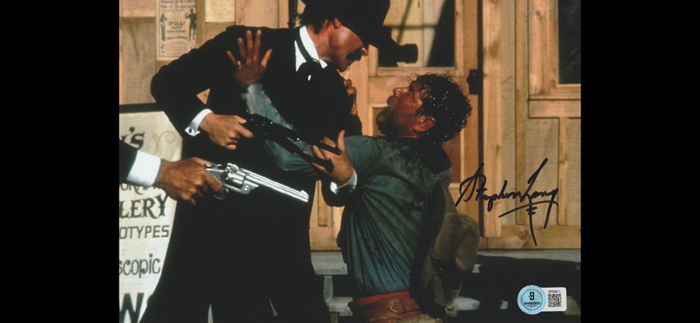 Tombstone - Signed by Stephen Lang (Ike Clanton) #4.3