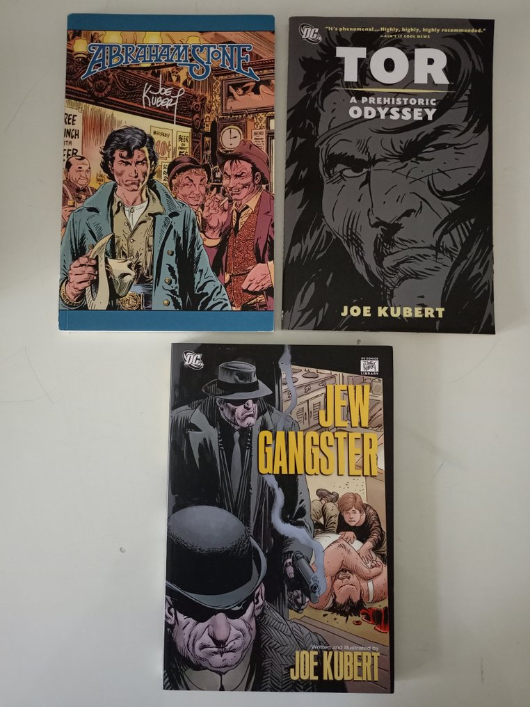 Abraham Stone Vari - Collezione Joe Kubert - 3 Comic collection - 2005/2020 #1.0