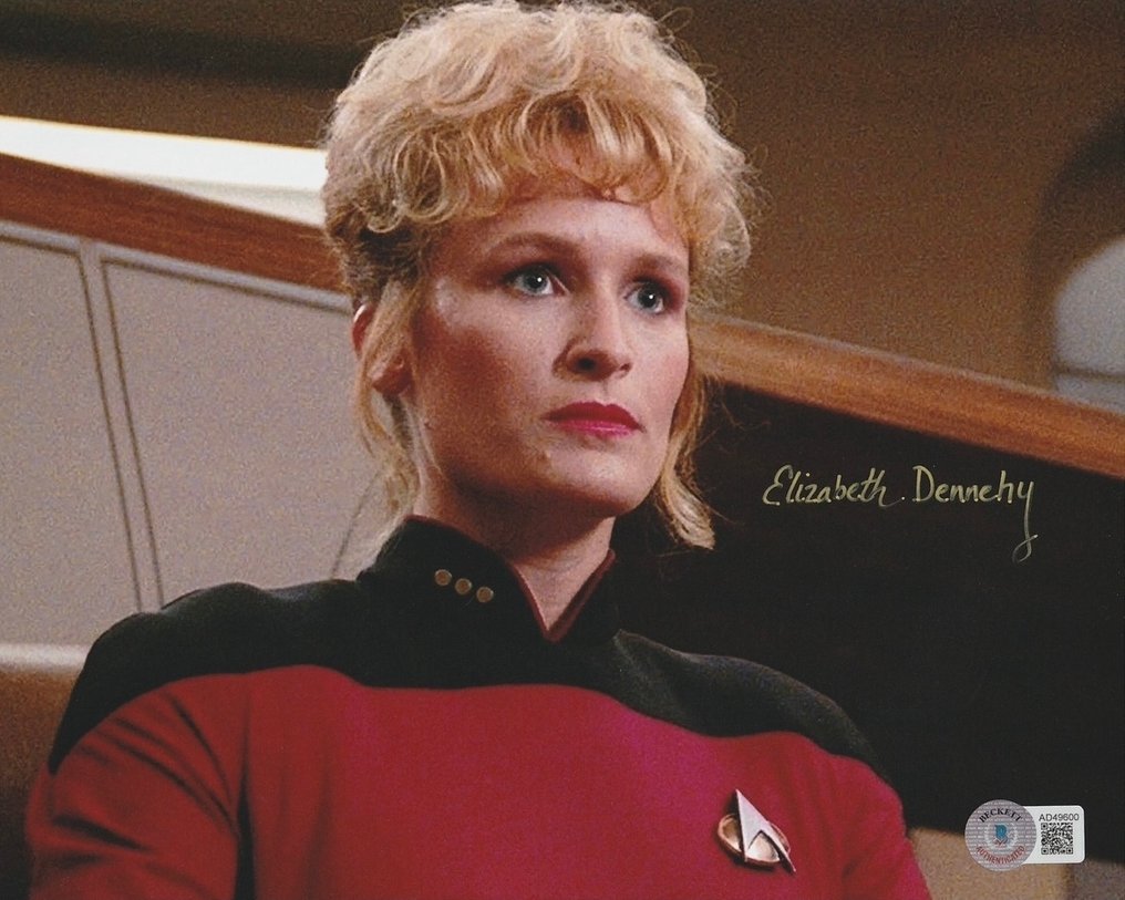 Star Trek - Signed by Elizabeth Dennehy (Commander Shelby) #1.0