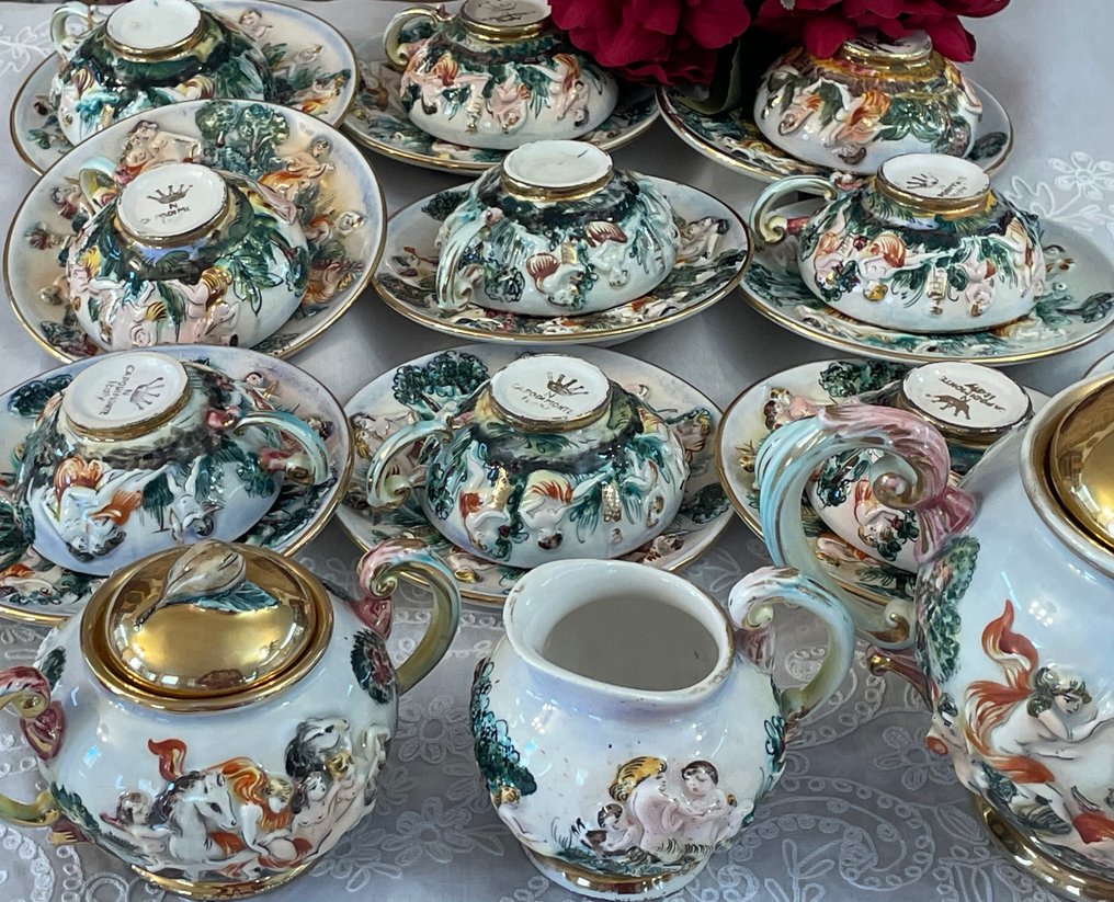 Capodimonte - porcellana capodimonte - 餐桌用具 (25) - 瓷 - 由你提供的服务 #1.0