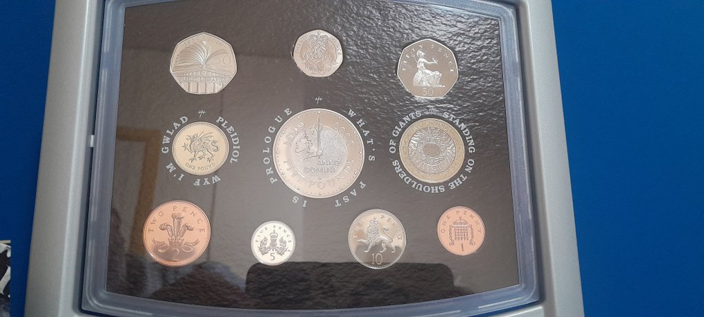 Reino Unido. Proof Mint Set 2000 delux 10 monete coin set (Sin precio de reserva) #3.2