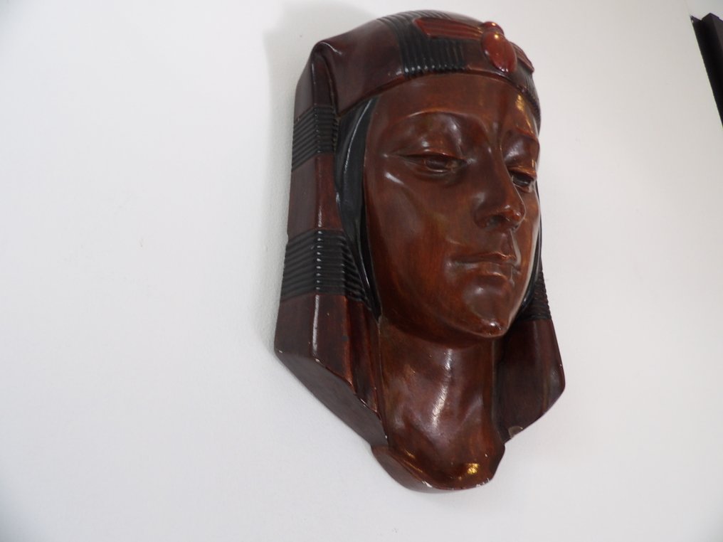 R.Scali - Statue, Farao - 30 cm - Ceramics/Plaster #3.2