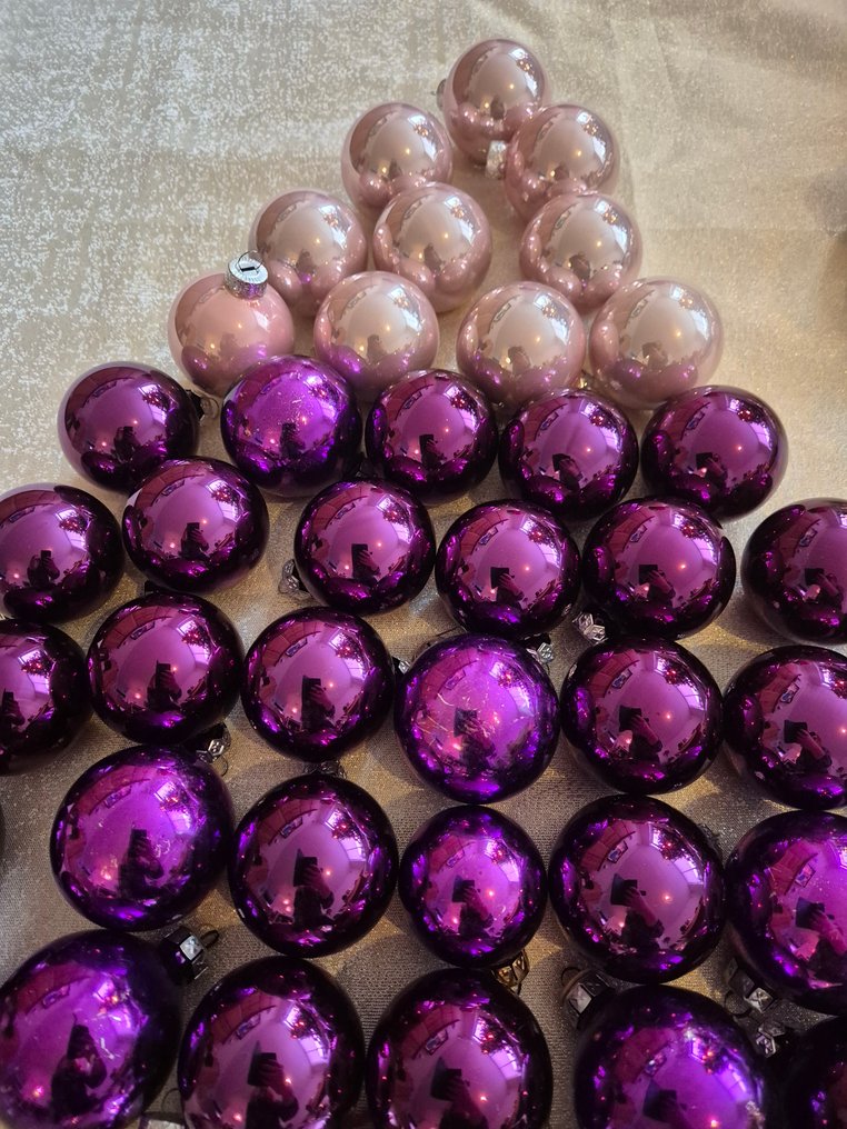 Karácsonyi dísztárgyak (75) - Üveg - karácsonyi gömbök #4.3