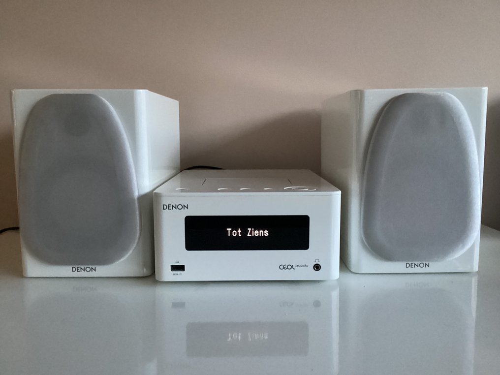 Denon - CEOL Piccolo DRA-N5 netværk stereosystem med SC-N5 højttalere og fjernbetjening. Sæt lydudstyr - Flere modeller #2.1
