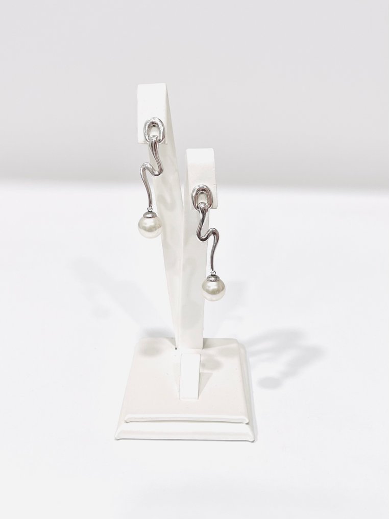 没有保留价 - 耳环 银 珍珠 #1.0