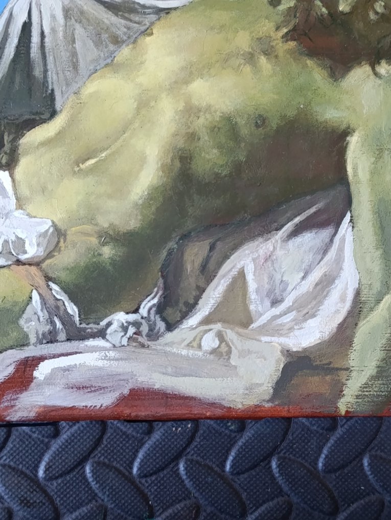 John David Jaramillo Cárdenas - Untitled, study after Charles le Brun Pietà #2.1