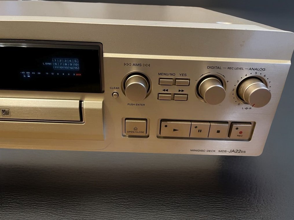 Sony - MDS-JA22ES – ES Series Minidisc dæk #3.2