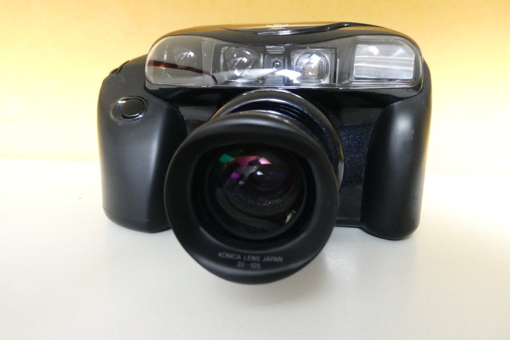 Konica AiBORG " Darth Vader"- excentrieke camera!!!!! Analoginen kamera #4.3