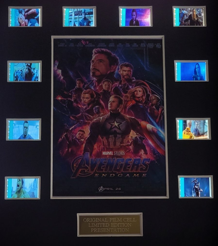 Avengers Endgame - Framed Film Cell Display with COA #4.3