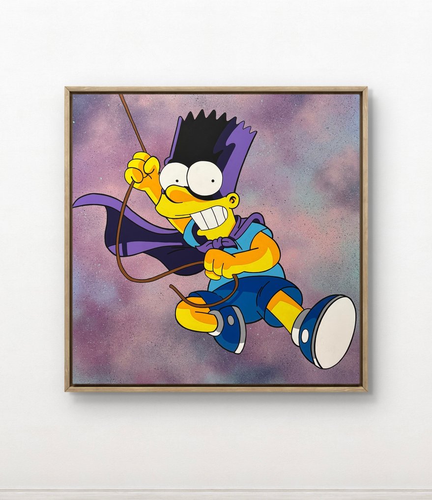 isem (1985) - Bartman ( XL 100x100cm 100% hand paint ) #1.0